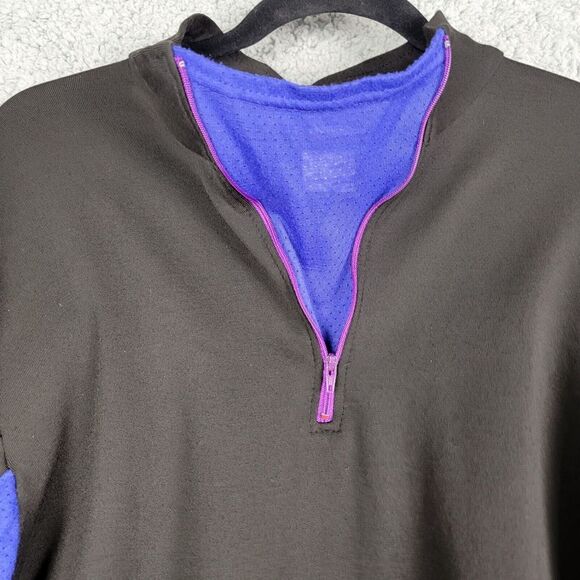 Vintage Early Winters Performance Jacket Unisex Large Black Vented Underarms - Picture 2 of 16